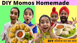 DIY Momos Homemade | RS 1313 FOODIE | Ramneek SIngh 1313 | RS 1313 VLOGS