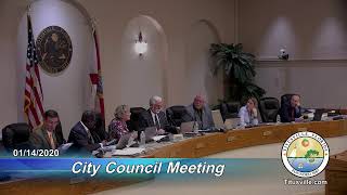 City Council Meeting — 1/14/2020 - 6:30 p.m.
