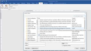 Zotero- Creating Citations & References