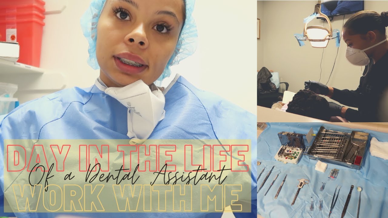 Day In The Life Of A Dental Assistant | Zhana B. #DentalAssistant - YouTube