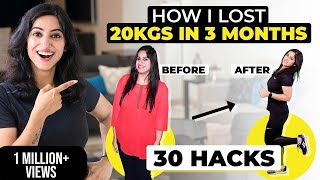 30 Tips from My Weight Loss Journey | By GunjanShouts