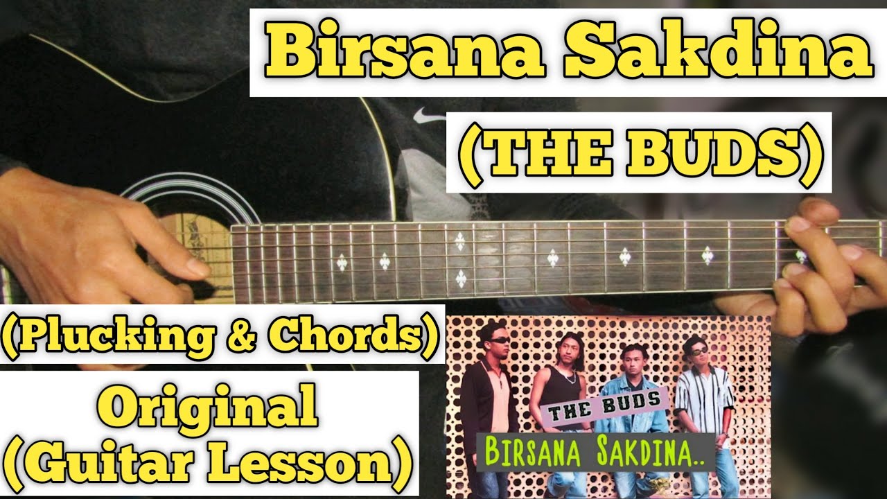 Birsana Sakdina - THE BUDS | Guitar Lesson | Plucking + Chords | - YouTube