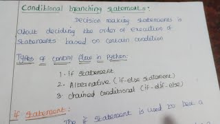 If, elif, else in python tamil | Conditional branching statement in python tamil