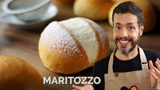 MARITOZZO - Roman sweet bread recipe with whipped cream