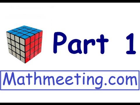 How to solve the 4x4 Rubik's cube - part 1 How to solve the 4x4 Rubik's cube - part 1