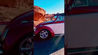 Cruising the 58 #volkswagen #1958vwbug #1958vwbugconvertible#dixie#dixierock#stgeorgeutah