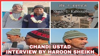 CHANDI USTAD INTERVIEW ON KABOOTARBAZI BY HAROON SHEIKH #shauk_E_kabootarbazi