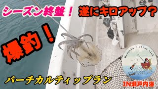 シーズン終盤？遂にキロアップか！？バーチカルティップラン【IN瀬戸内海】