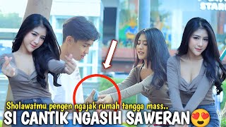 PRANK SHOLAWAT \u0026 NGAJI❗️SAWERAN MANJA DARI SI CANTIK😍