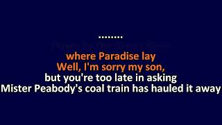 John Prine - Paradise - Karaoke Instrumental Lyrics - ObsKure