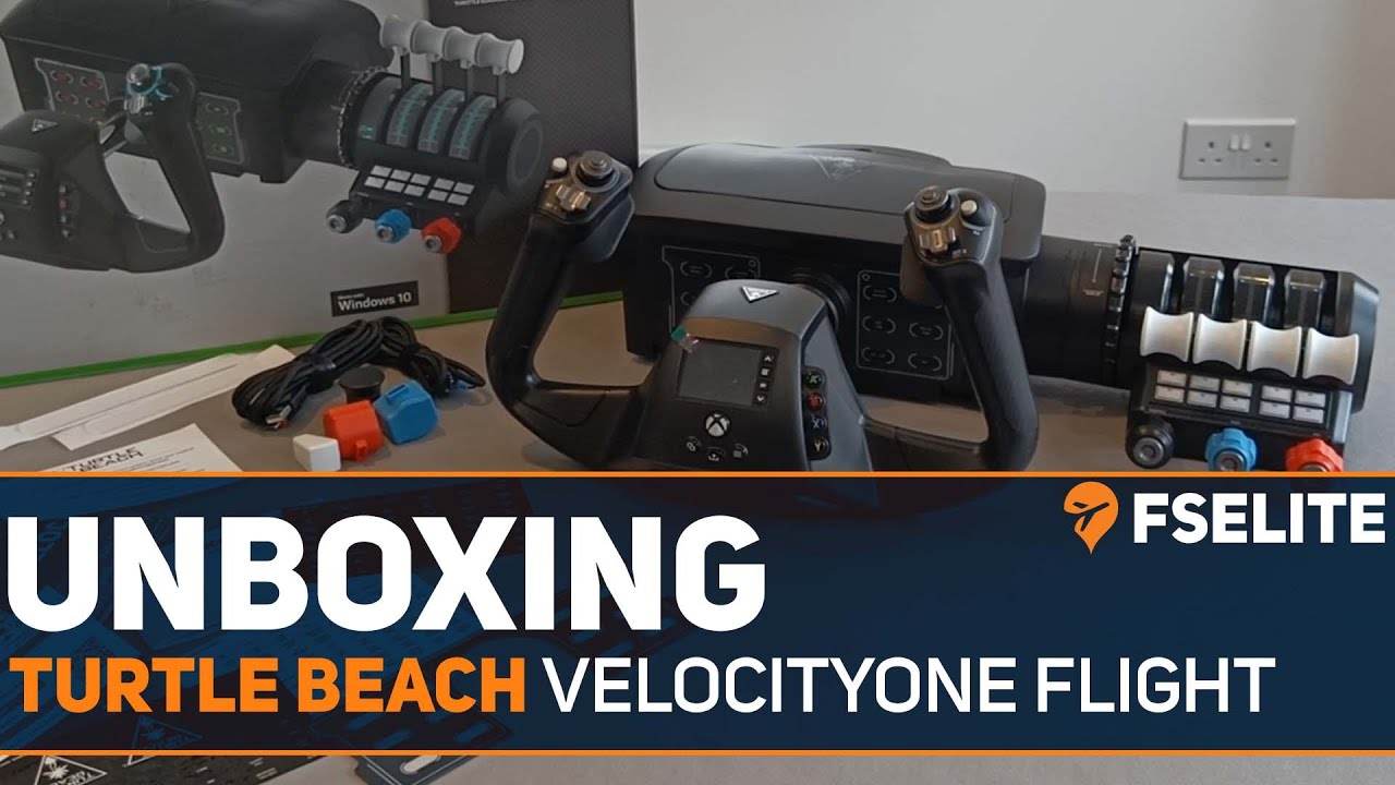 Unboxing The Turtle Beach VelocityOne Flight Universal Control System ...