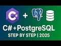 How to Connect PostgreSQL in C# | Step by Step Tutorial (2025)