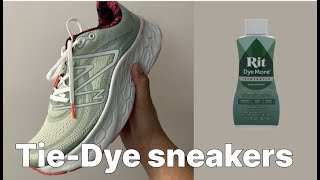 How to Dye Sneakers - RIT Dye - New Balance more V4