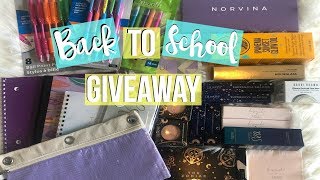 HUGE INTERNATIONAL BACK TO SCHOOL GIVEAWAY 2018 (OPEN) ♡