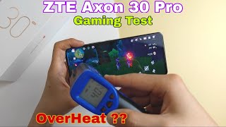 ZTE Axon 30 Pro [ Genshin Impact ] & [ Call Of Duty Mobile ] Test | Graphics,Temperature | Tech4Life