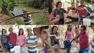 INAUGURAMOS O ENGENHO COM MEUS PAIS TIO MARCELINO E TIA GEANE | SÓ ALEGRIA 😃