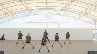 YJCダンススタジオ (2) 「The Shadow・Wake Me Up・Runaway Baby 」 2023.8.11  TENKUU 夏フェス   グランテラス筑西