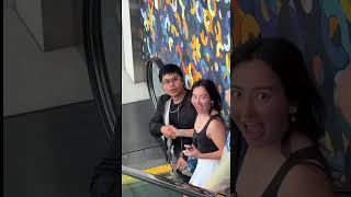 😅😅 Cre: Alana Cho #trending #funny #funnyvideo #elevator #fun #couple