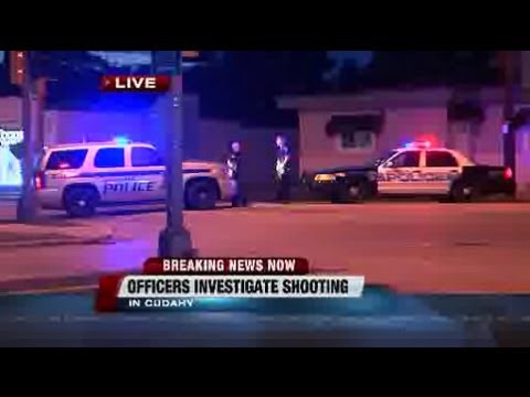 Officers Investigate Shooting In Cudahy - YouTube