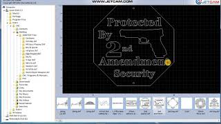 Using JETCAM CAD VIEWER