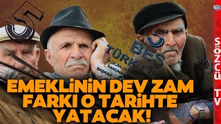 SGK Emekli Zam Farkı Ödeme Takvimi: SSK Bağ-Kur Emekli Maaş Farkı Ödemesi O Tarihte