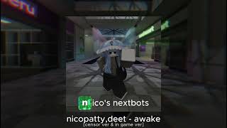 nicopatty - awake (feat. deet) [censor ver \u0026 in game ver]