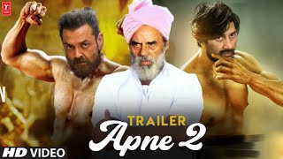 Apne 2 Official Trailer : Manali Shoot | Sunny Deol | Bobby Deol | Dharmendra | Anil S