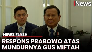 Gus Miftah Mundur, Presiden Prabowo: Tindakan Bertanggung Jawab & Ksatria