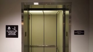 Otis "Chicken Beep" Series 1 Hydraulic Elevator at the Northern Michigan University Northern Center