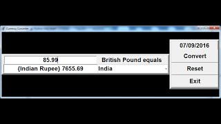 How to Create a GUI Currency Converter in Python