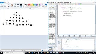 Pyramid shape with java with nested loops