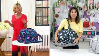 Lug Quilted Duffel Bag - Propeller 2 on QVC