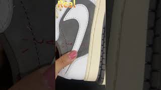 Real vs Fake Jordan 1 Low Reverse Mocha #shorts