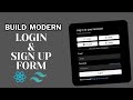 How To Build Login & Sign Up Form Using React JS and Tailwind CSS | React and Tailwind Login Form