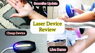 Laser hair removal at home|IPL hyper sunk device review|how to use laser device at home