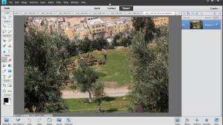Making a Jigsaw Panorama with Photoshop Elements