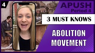 3 Must Knows about the Abolition Movement