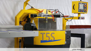 【日意機械】JIH-AUTO T5S   TILLING SAWING MACHINE 單鋸斜角轉盤鋸料機(鋸床)