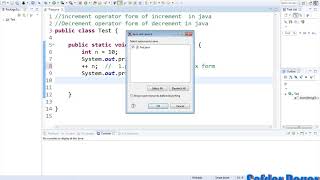 Java Programming Tutorial 10 Increment Operators and Decrement Operator in java