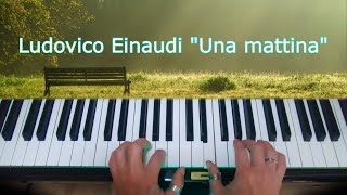 Una Mattina - Ludovico Einaudi Easy Piano Tutorial