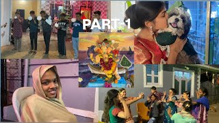 Maghi Ganpati vlog🌺 Part-1 Sanika Koli