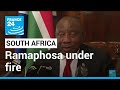 South Africa's Ramaphosa faces possible impeachment over 'farmgate' report • FRANCE 24 English