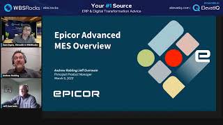 Epicor Advanced MES