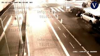Las cámaras de seguridad grabaron el apuñalamiento del joven fallecido en San Sebastián