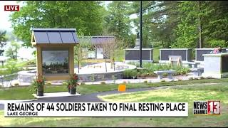 Continental Army soldiers laid to rest in Lake George after 250 years