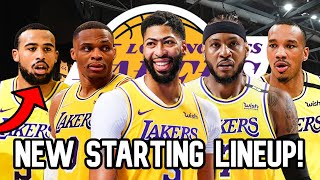 Los Angeles Lakers Reveal a NEW EFFECTIVE Starting Lineup! | What This Means for Their Rotation!