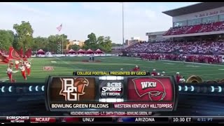 NCAAF: Bowling Green at Western Kentucky - August 29, 2014