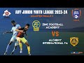 ZINC FOOTBALL ACADEMY VS ALCHEMY INTERNATIONAL FA | AIFF JUNIOR YOUTH LEAGUE 2023-24