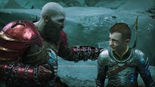 God of War Ragnarok - Reunion (Helheim) Kratos and Atreus Father and Son Talk \