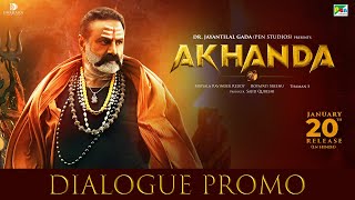 Akhanda Hindi Promo | Nandamuri Balakrishna | Boyapati Srinu | Pen Studios | 20th Jan